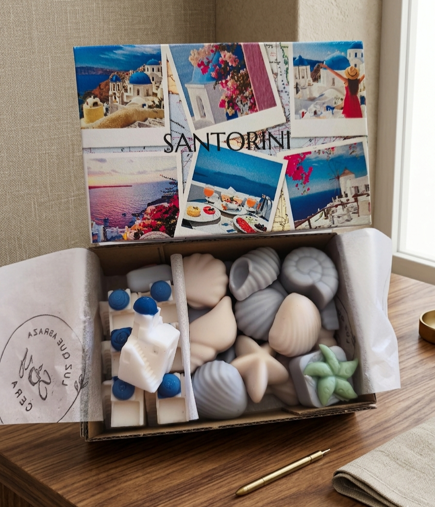 SANTORINI – Wax Melts Artesanales · Higo & Mar Egeo
