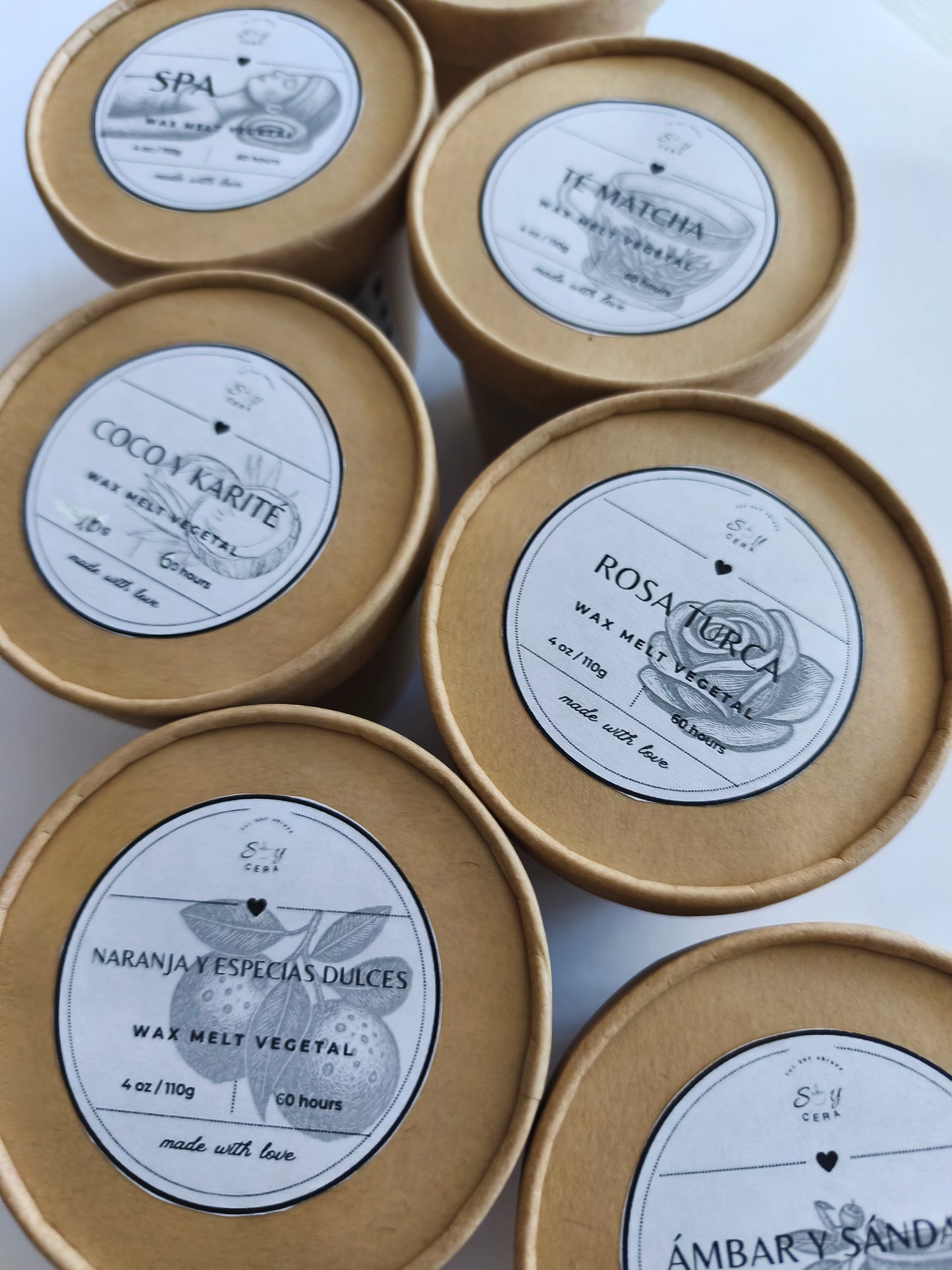 Kit Quemador esmaltado + wax melts 110 gramos
