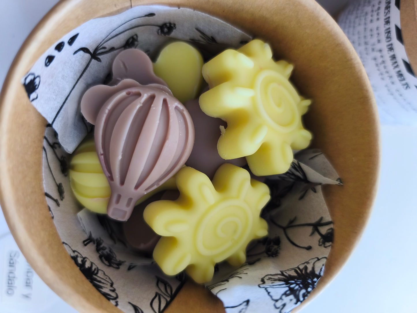 Kit Quemador esmaltado + wax melts 110 gramos